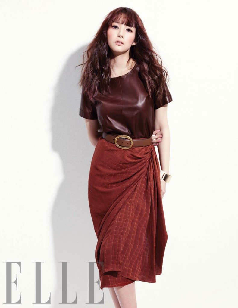 صور PARK MIN YOUNG و HAN HYO JOO من مجلة Elle  002